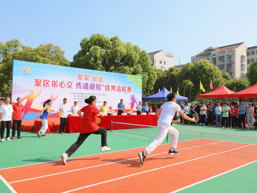 我 区 的 体育 比赛（我区全民参与的体育比赛盛况回顾）